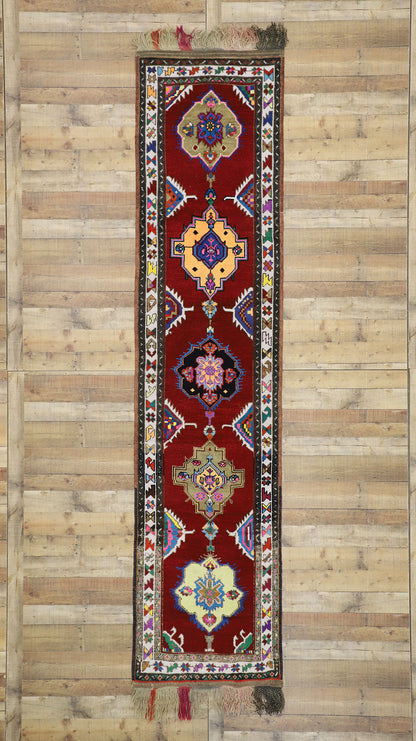 3 x 13 Vintage Oushak Runner 52718