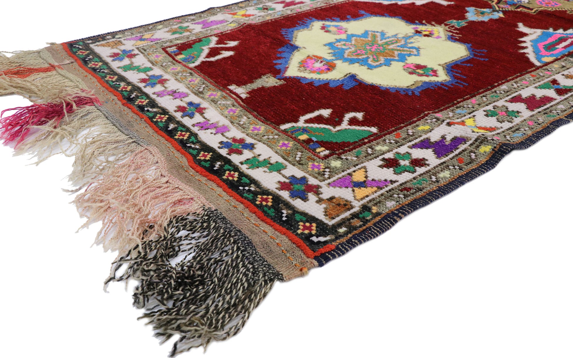 3 x 13 Vintage Oushak Runner 52718