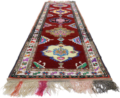 3 x 13 Vintage Oushak Runner 52718
