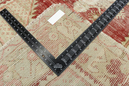 3 x 11 Vintage Turkish Oushak Rug 52719