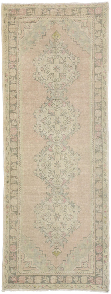 3 x 9 Vintage Turkish Oushak Runner 52720
