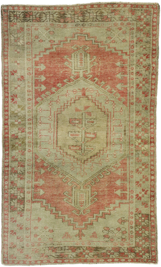 3 x 6 Vintage Oushak Rug 52727