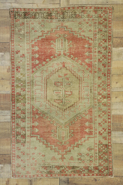 3 x 6 Vintage Oushak Rug 52727