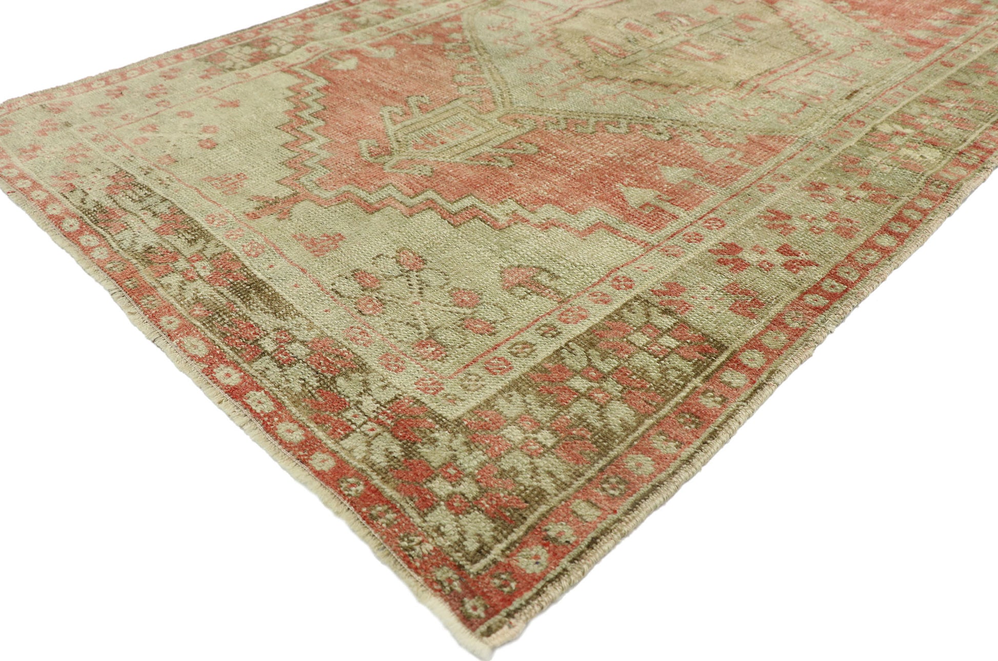 3 x 6 Vintage Oushak Rug 52727