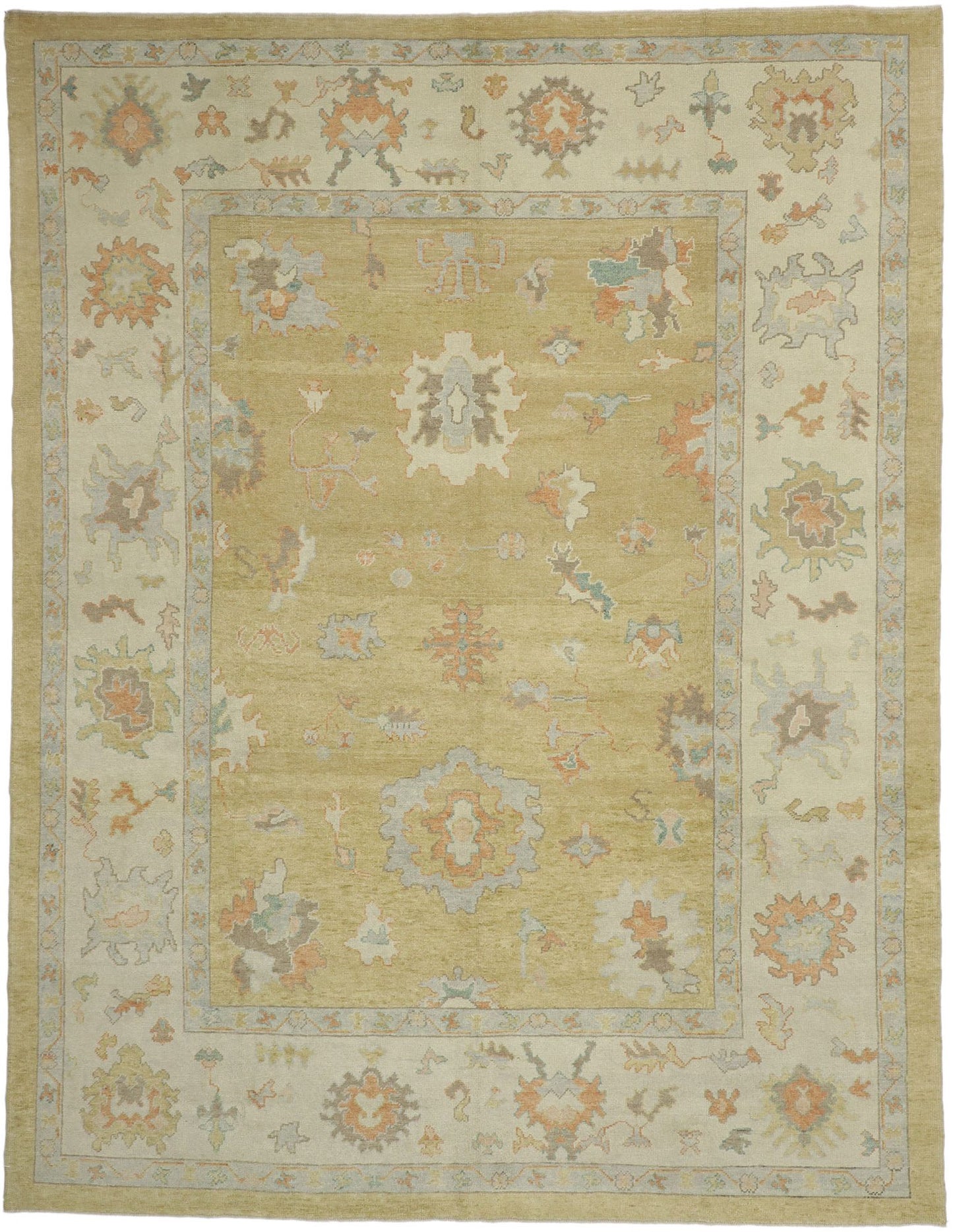 10 x 13 Contemporary Oushak Rug 52728