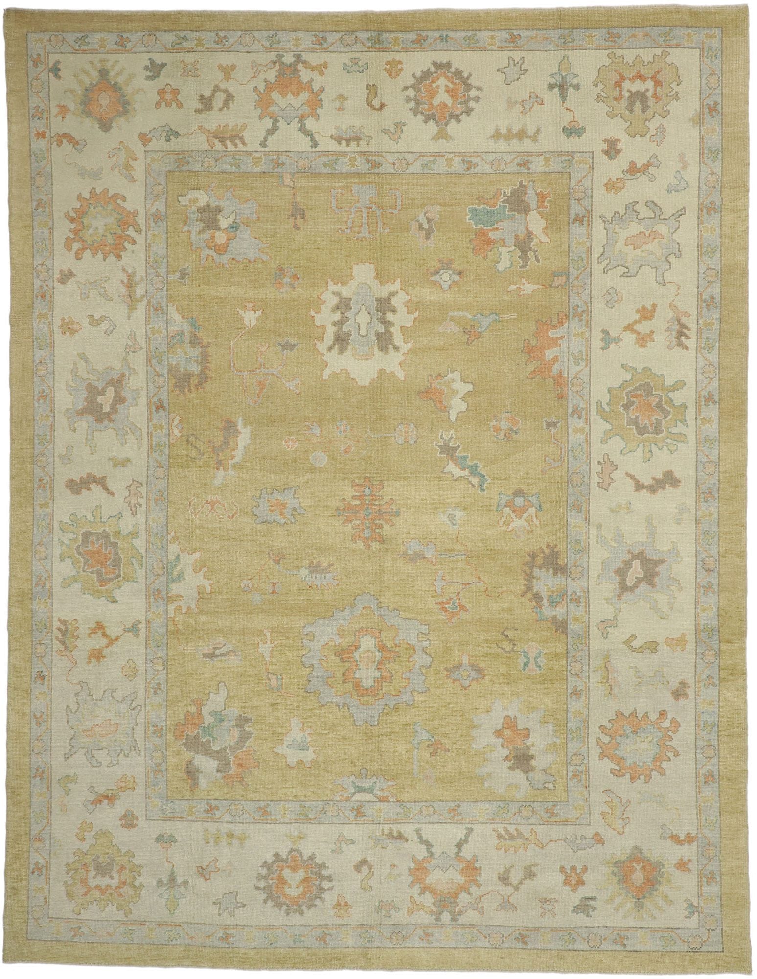 10 x 13 Contemporary Oushak Rug 52728