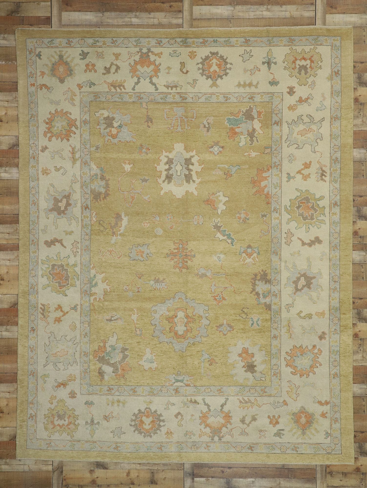 10 x 13 Contemporary Oushak Rug 52728