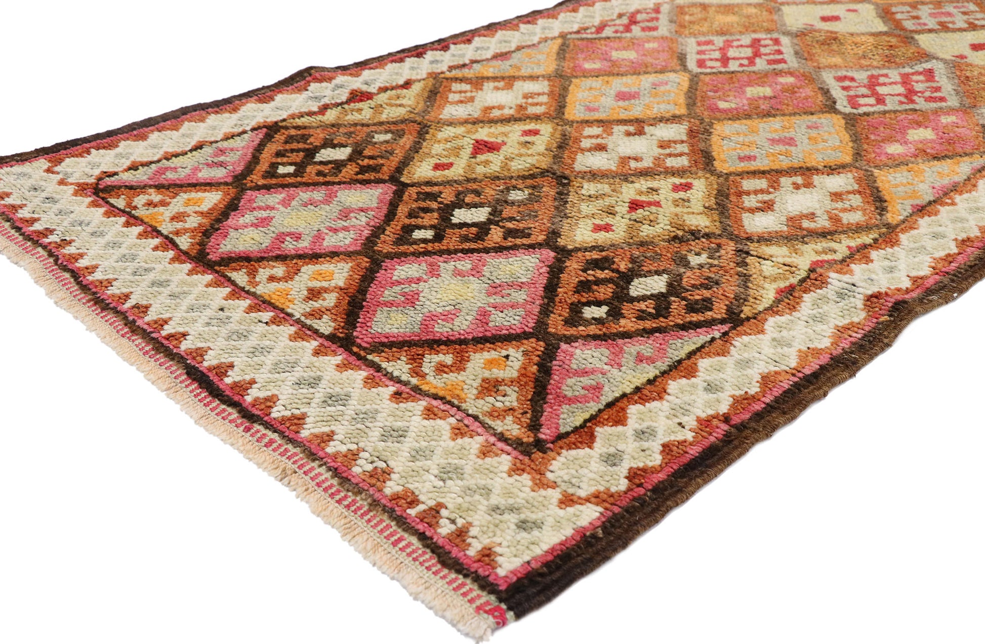 3 x 15 Vintage Oushak Runner 52730