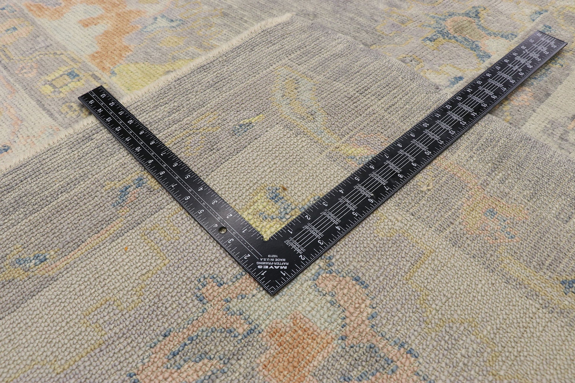 11 x 14 Gray Turkish Oushak Rug 52731