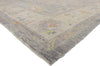 11 x 14 Gray Turkish Oushak Rug 52731