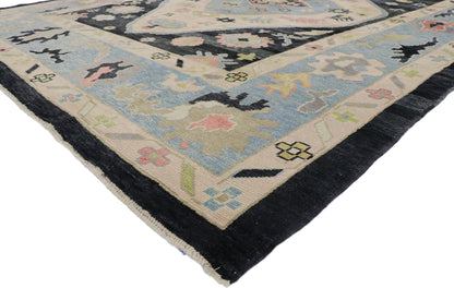 8 x 12 Colorful Turkish Oushak Rug 52732