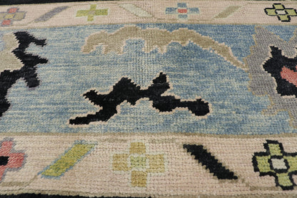 8 x 12 Colorful Turkish Oushak Rug 52732