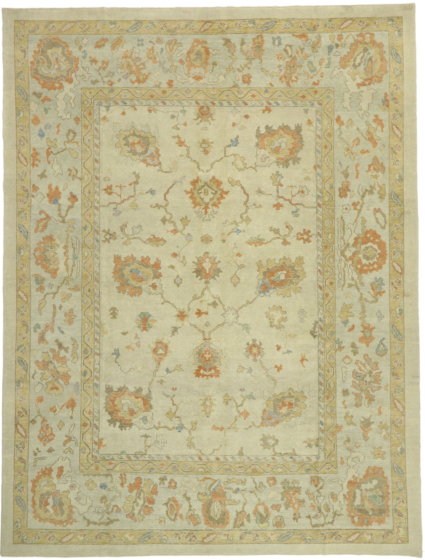 12 x 16 Turkish Oushak Rug 52734