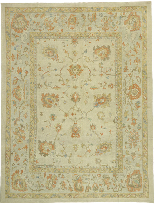 12 x 16 Turkish Oushak Rug 52734
