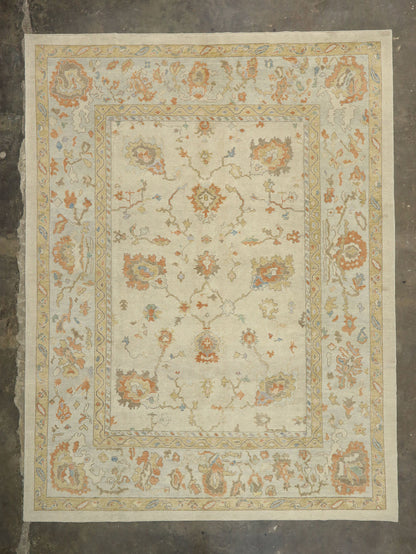 12 x 16 Turkish Oushak Rug 52734