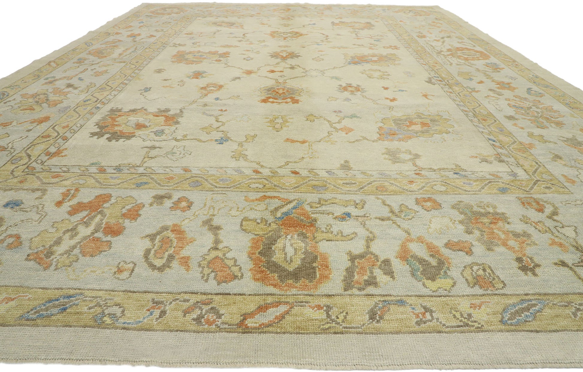 12 x 16 Turkish Oushak Rug 52734