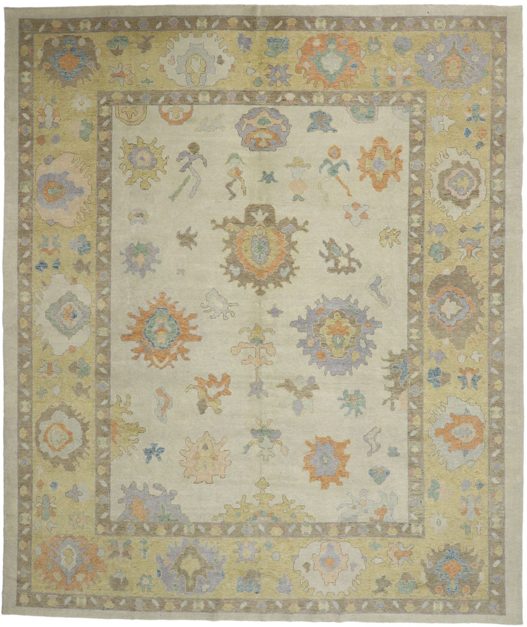 12 x 15 Turkish Oushak Rug 52735