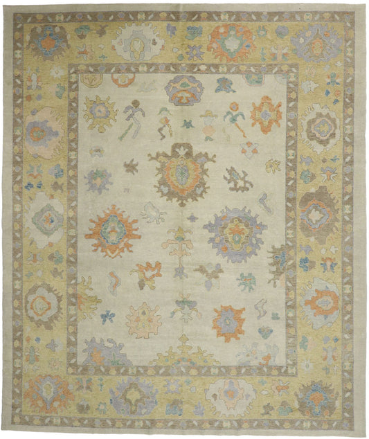12 x 15 Turkish Oushak Rug 52735