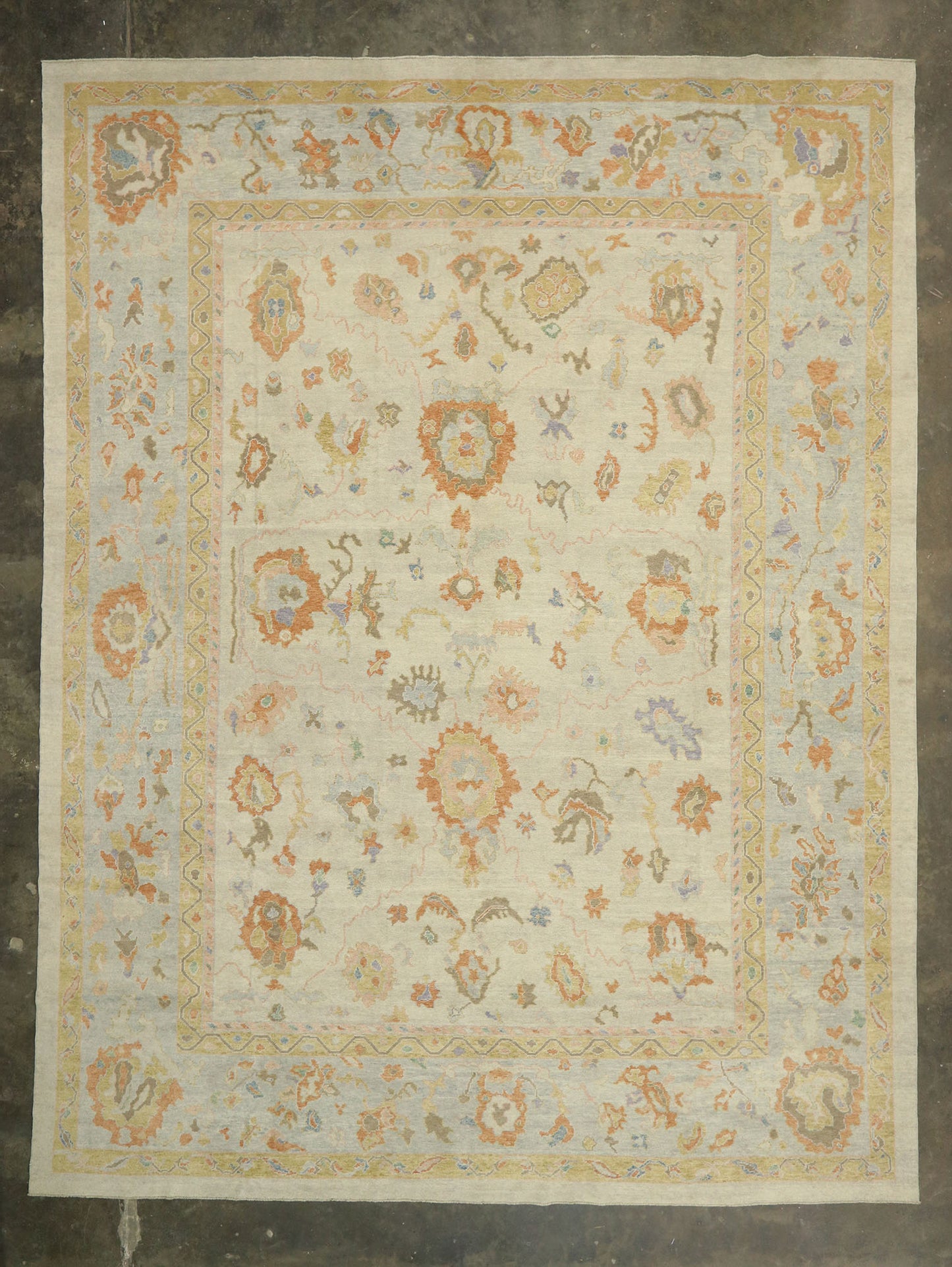 15 x 19 Contemporary Oushak Rug 52738