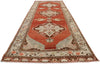4 x 11 Vintage Turkish Oushak Rug 52739