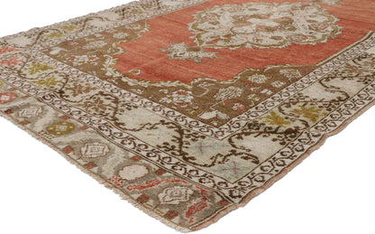 4 x 13 Vintage Turkish Oushak Runner 52741