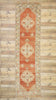 4 x 13 Vintage Turkish Oushak Runner 52742