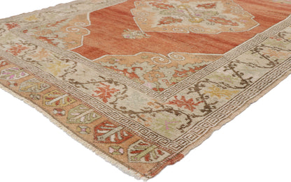 4 x 13 Vintage Turkish Oushak Runner 52742