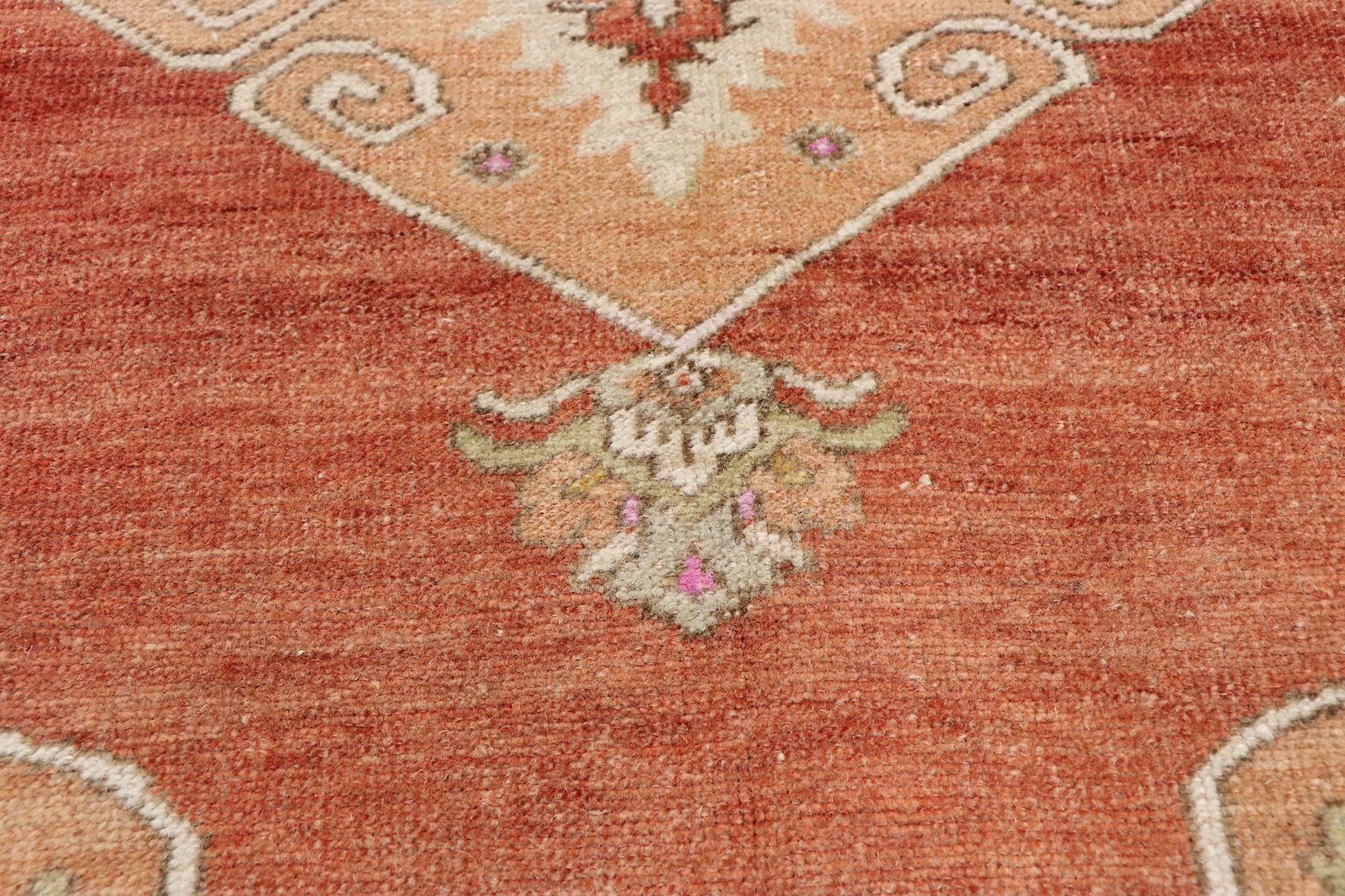 4 x 13 Vintage Turkish Oushak Runner 52742