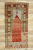 3 x 6 Vintage Turkish Oushak Prayer Rug 52748