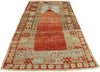3 x 6 Vintage Turkish Oushak Prayer Rug 52748