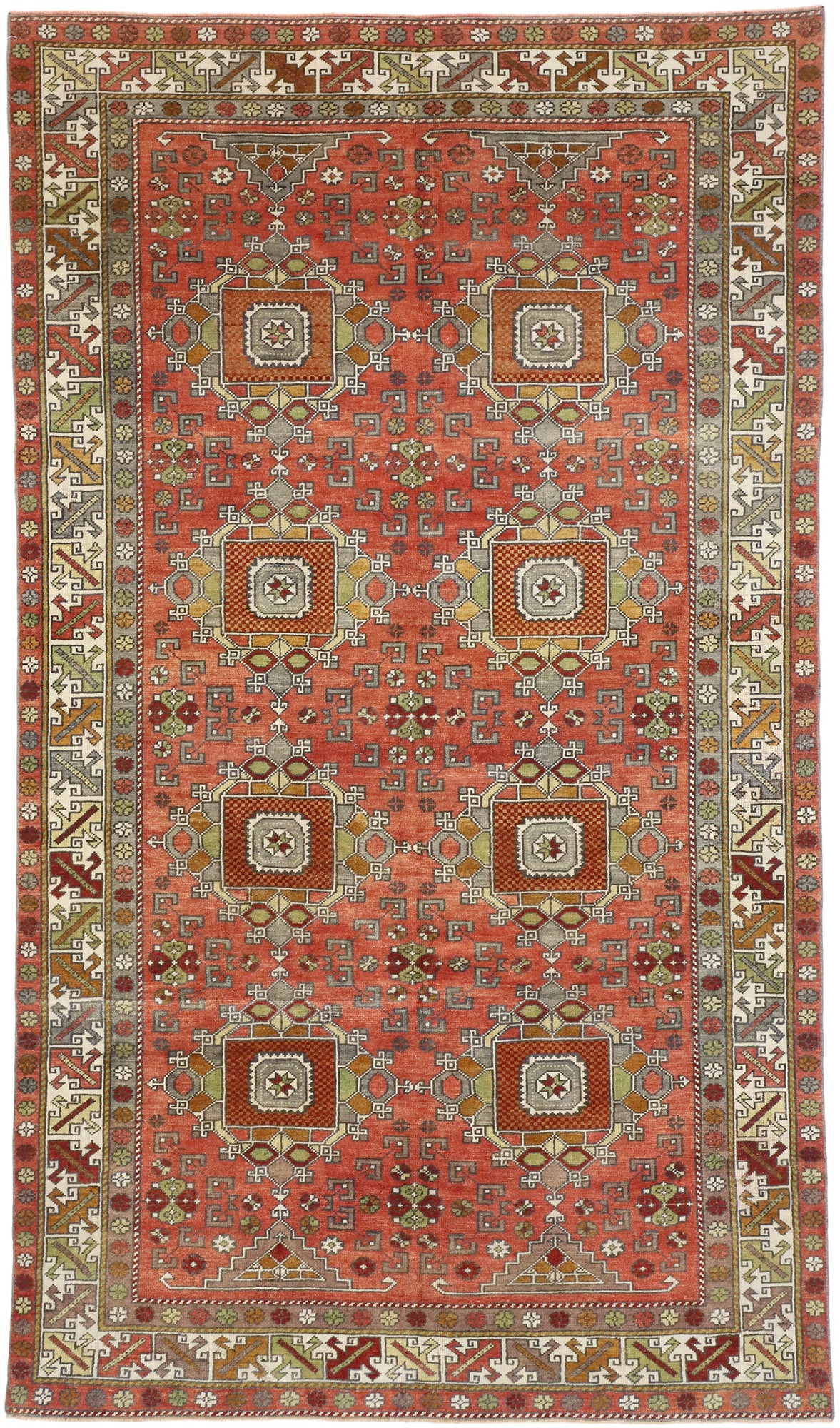 6 x 10 Vintage Oushak Rug 52751