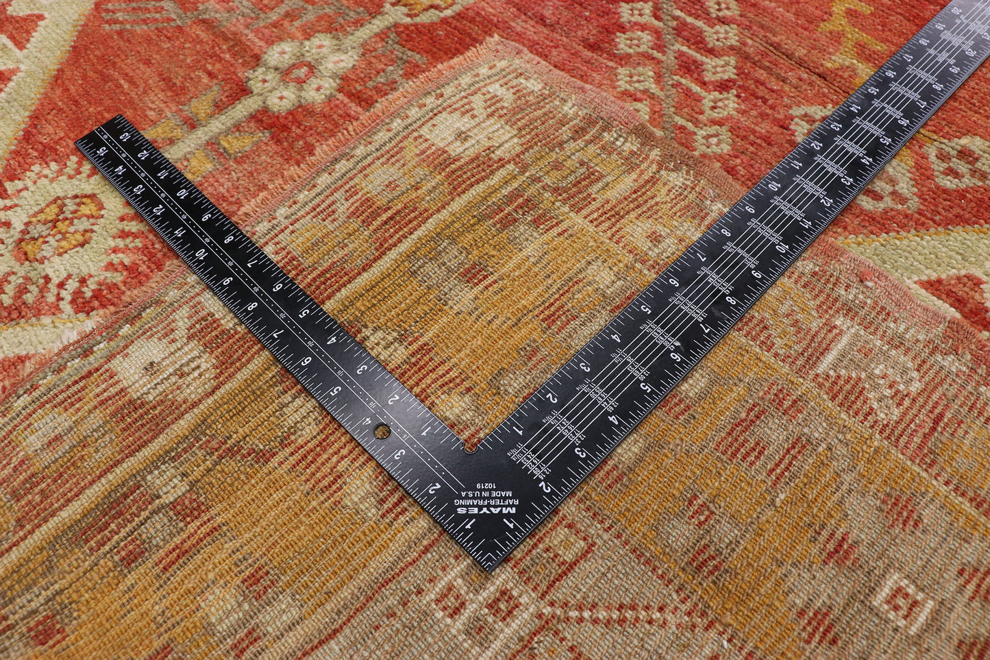 5 x 9 Vintage Oushak Rug 52752