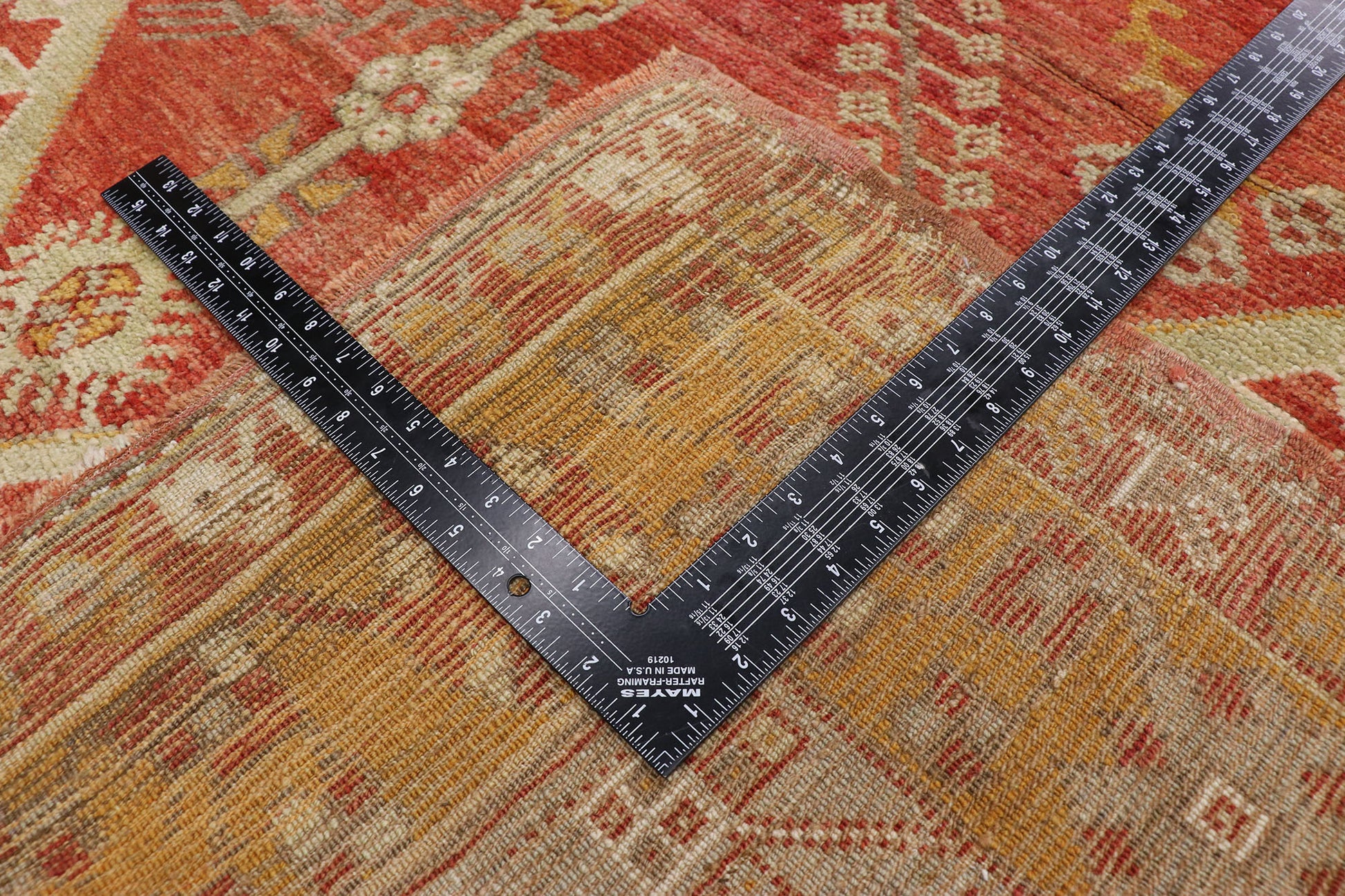 5 x 9 Vintage Oushak Rug 52752