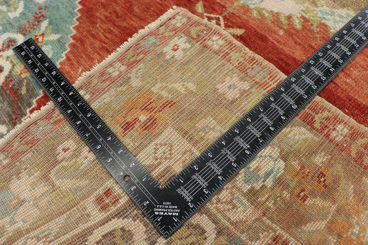 4 x 7 Vintage Oushak Rug 52754