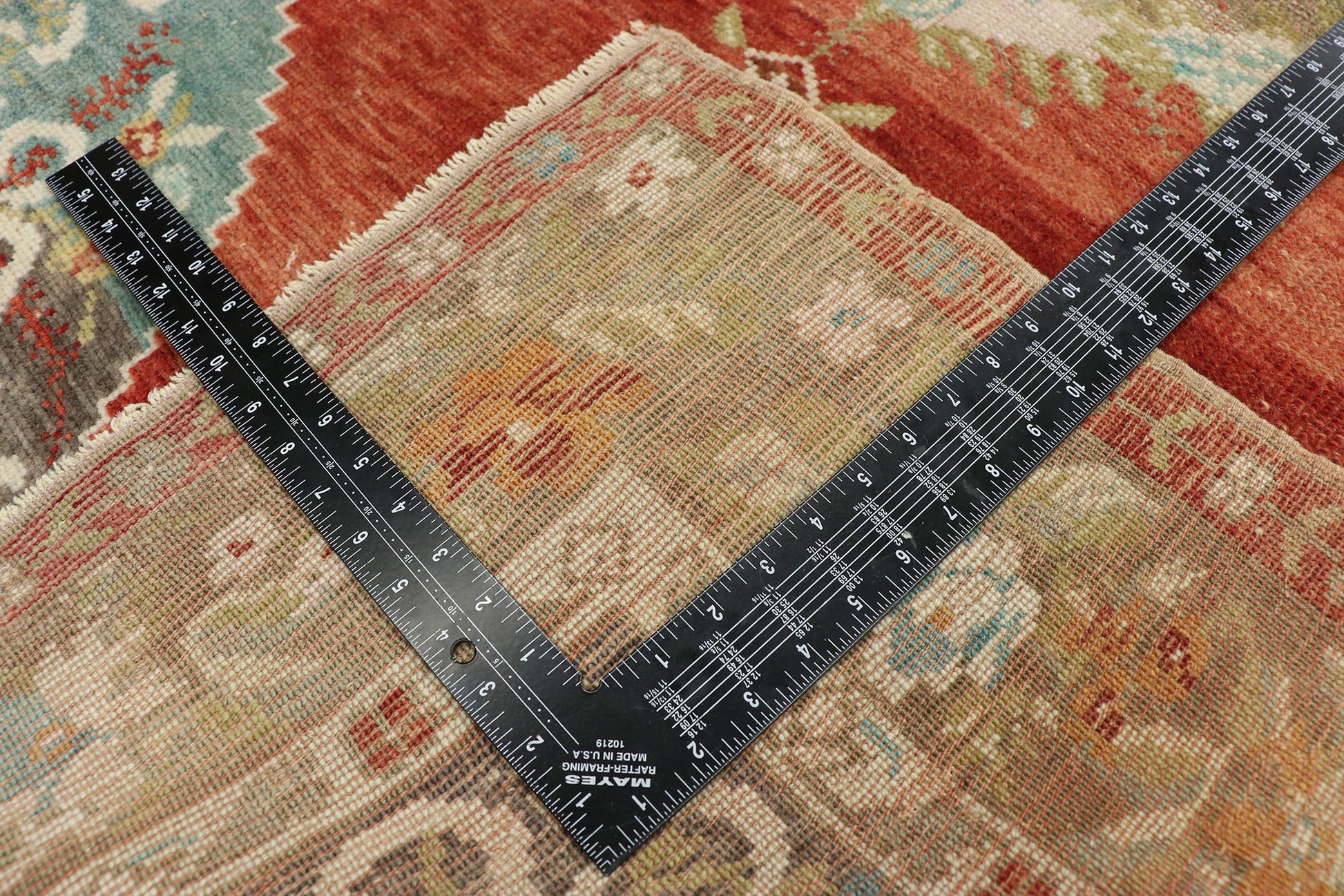 4 x 7 Vintage Oushak Rug 52754