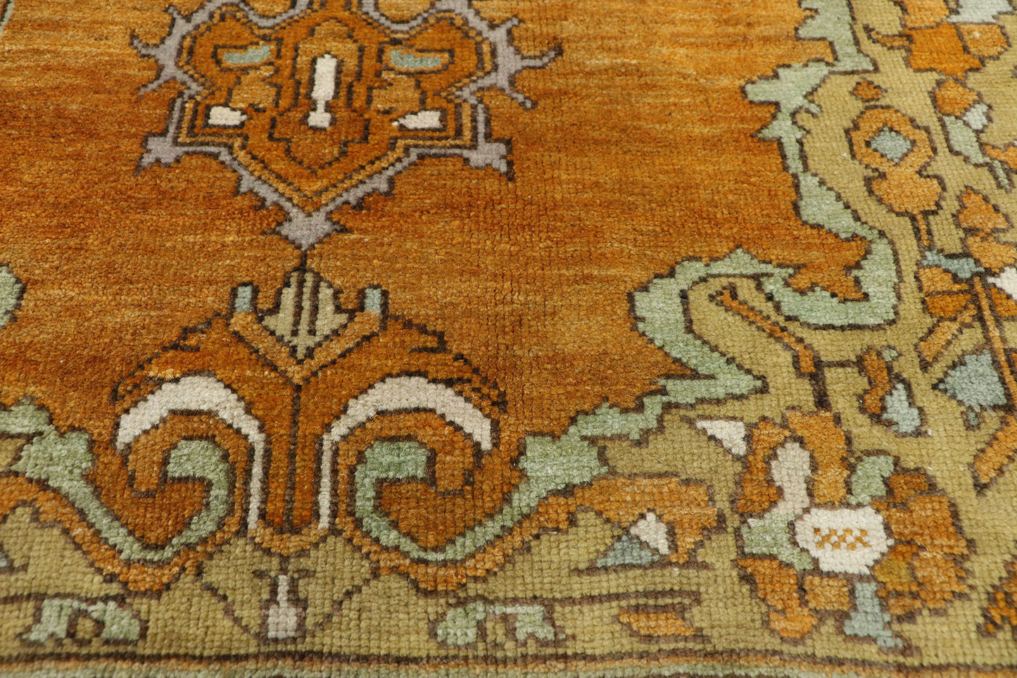 3 x 4 Vintage Oushak Rug 52761