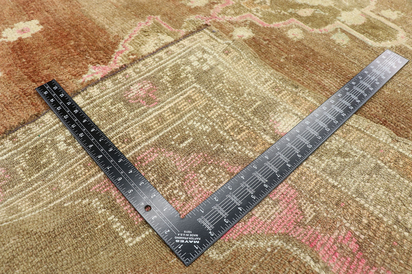 6 x 7 Vintage Oushak Rug 52766