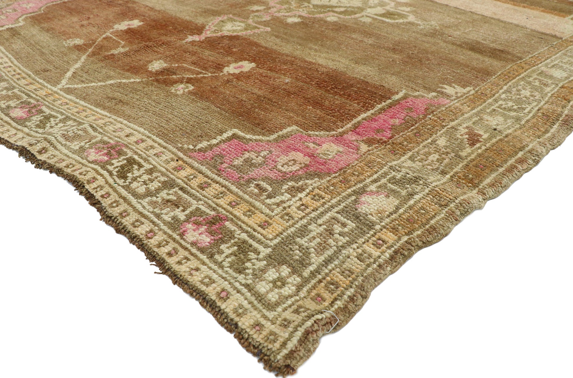 6 x 7 Vintage Oushak Rug 52766