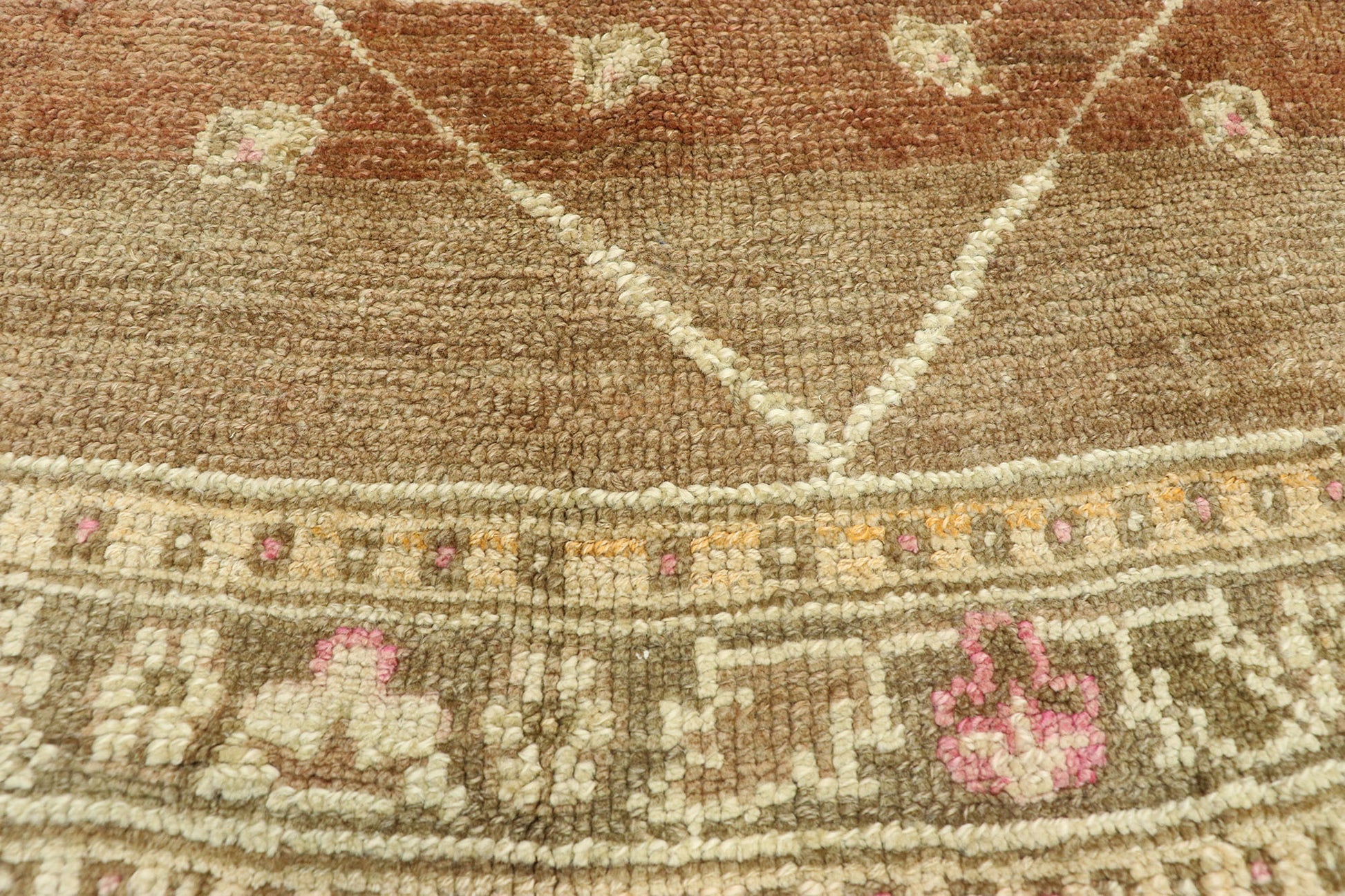 6 x 7 Vintage Oushak Rug 52766