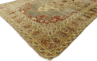 4 x 6 Vintage Oushak Rug 52771