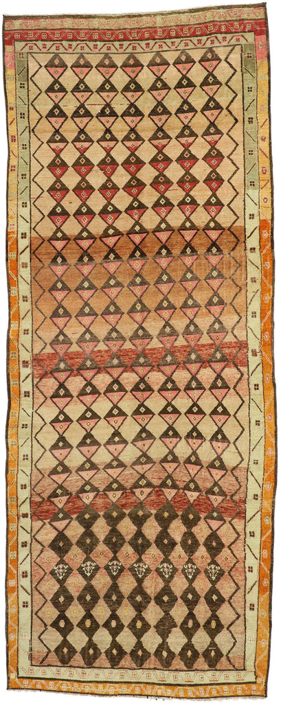 5 x 13 Vintage Oushak Rug 52773