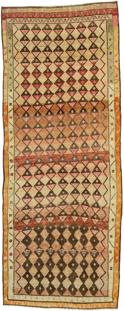 5 x 13 Vintage Oushak Rug 52773