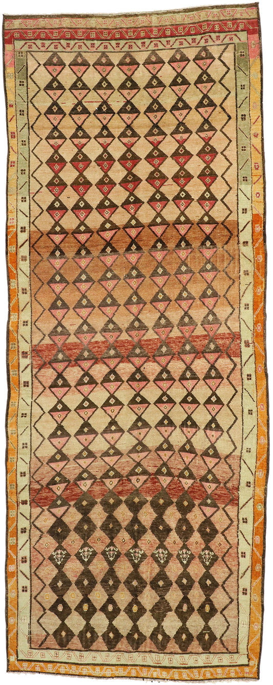 5 x 13 Vintage Oushak Rug 52773