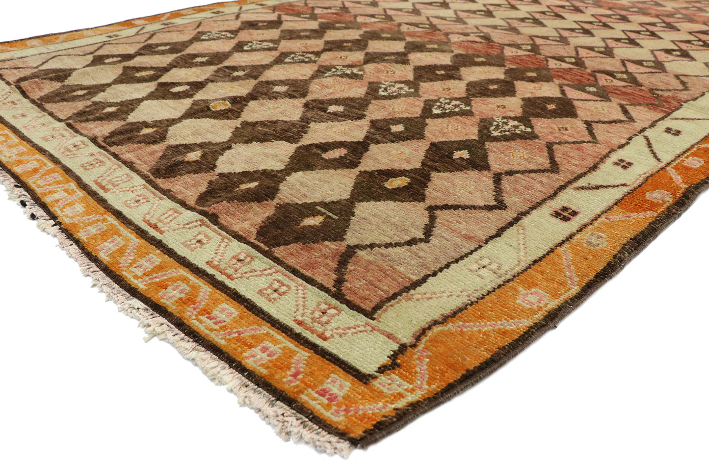 5 x 13 Vintage Oushak Rug 52773