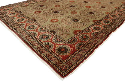 4 x 6 Vintage Turkish Oushak Rug 52774