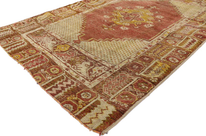 3 x 5 Vintage Turkish Oushak Rug 52775