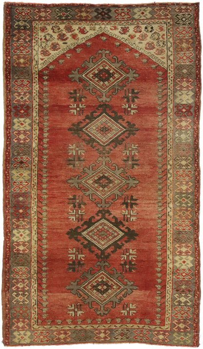 3 x 5 Vintage Oushak Rug 52777