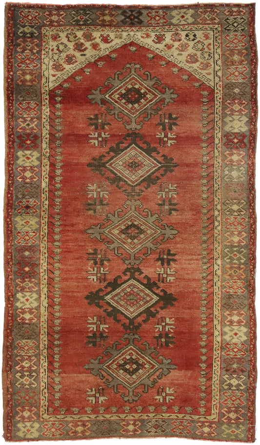 3 x 5 Vintage Oushak Rug 52777
