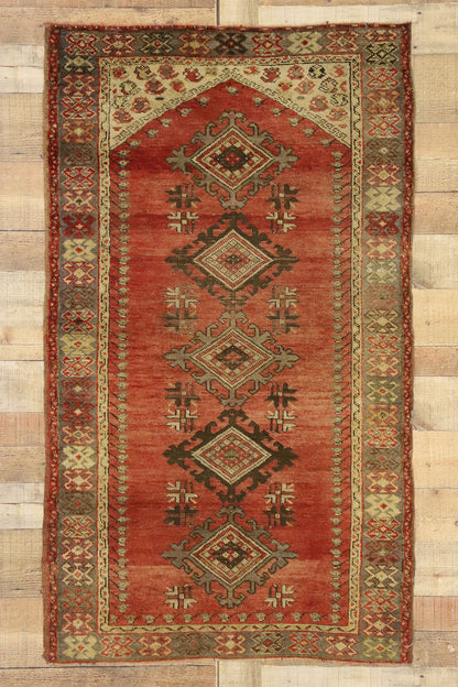 3 x 5 Vintage Oushak Rug 52777