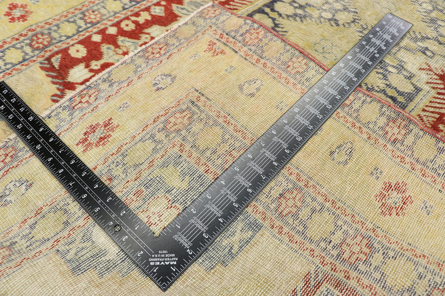 4 x 6 Vintage Turkish Oushak Rug 52778